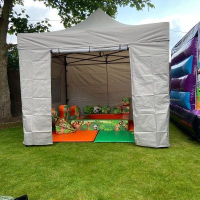 gazebo and soft play